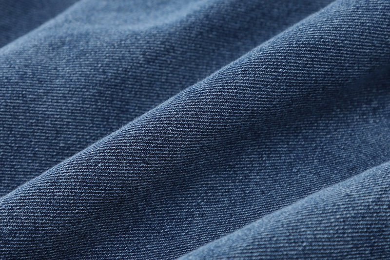 Veste de chemise en jean bleu foncé vintage