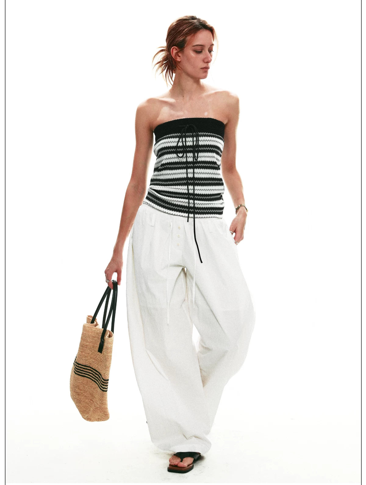 Haven Balloon Wide-Leg Pants