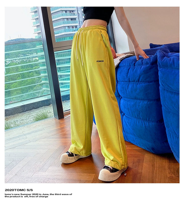 Loose-Fit Sweatpants with Drawstring Waist