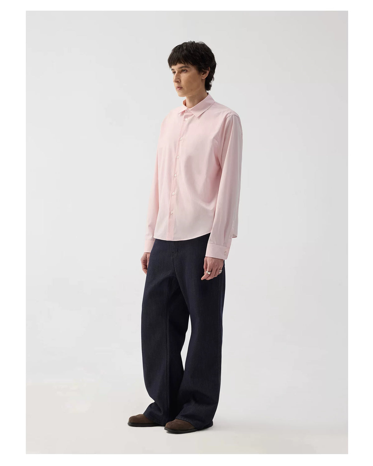 Caspian Minimal Long-Sleeve Shirt