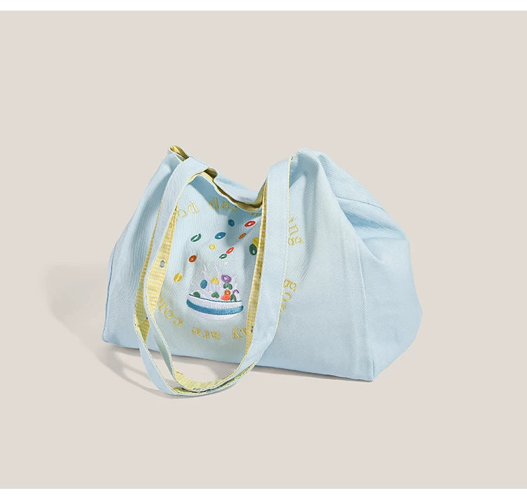Cereal Sunshine Good Days Canvas Tote