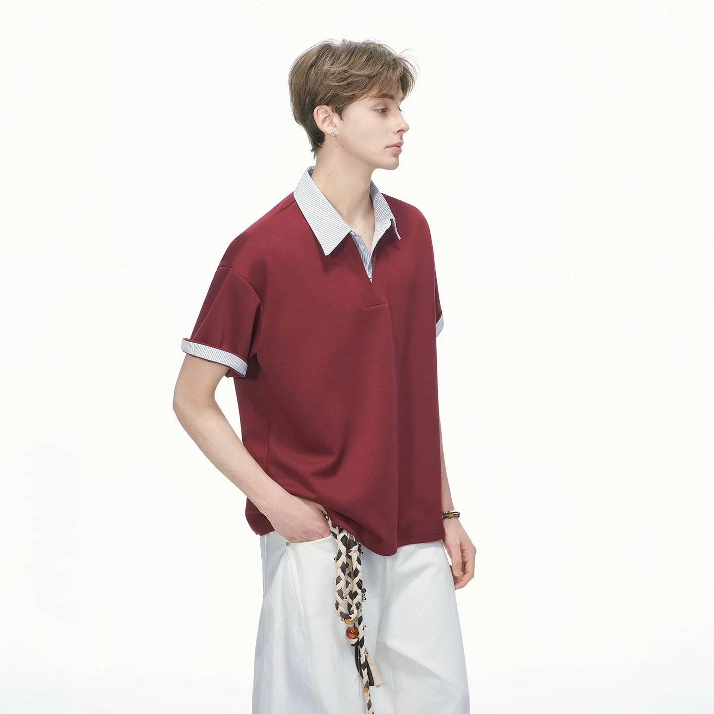 Collarblend Jersey Polo Tee