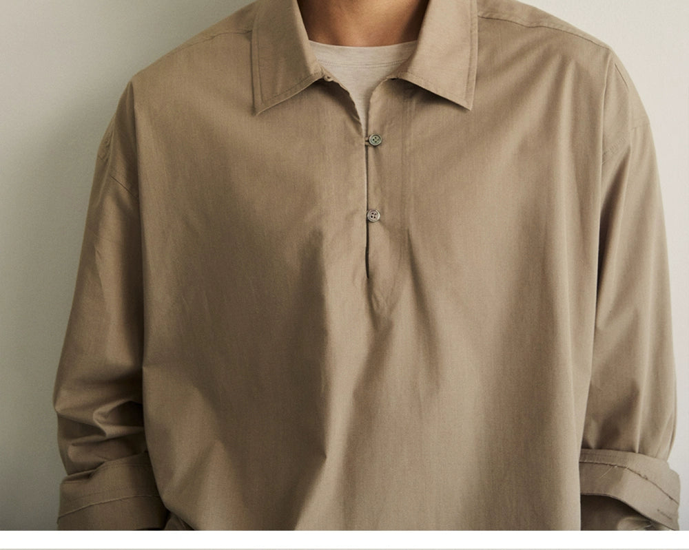 BarkLine Relaxed Collar Shirt