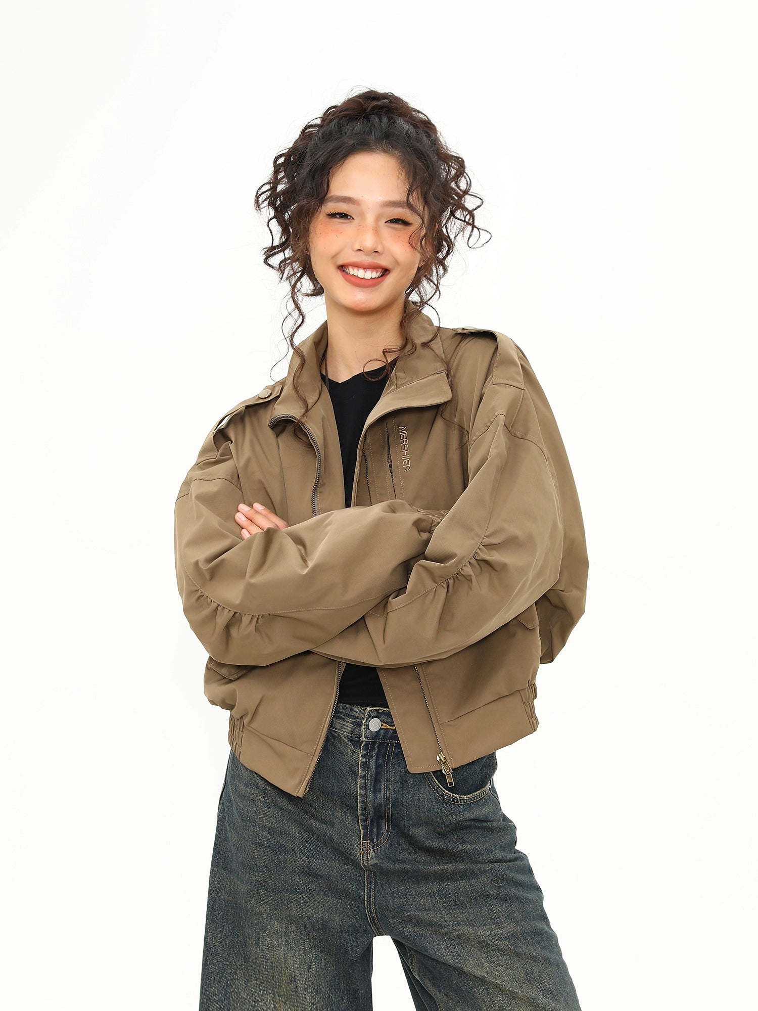 Sahara Scout Cropped Utility Jacket