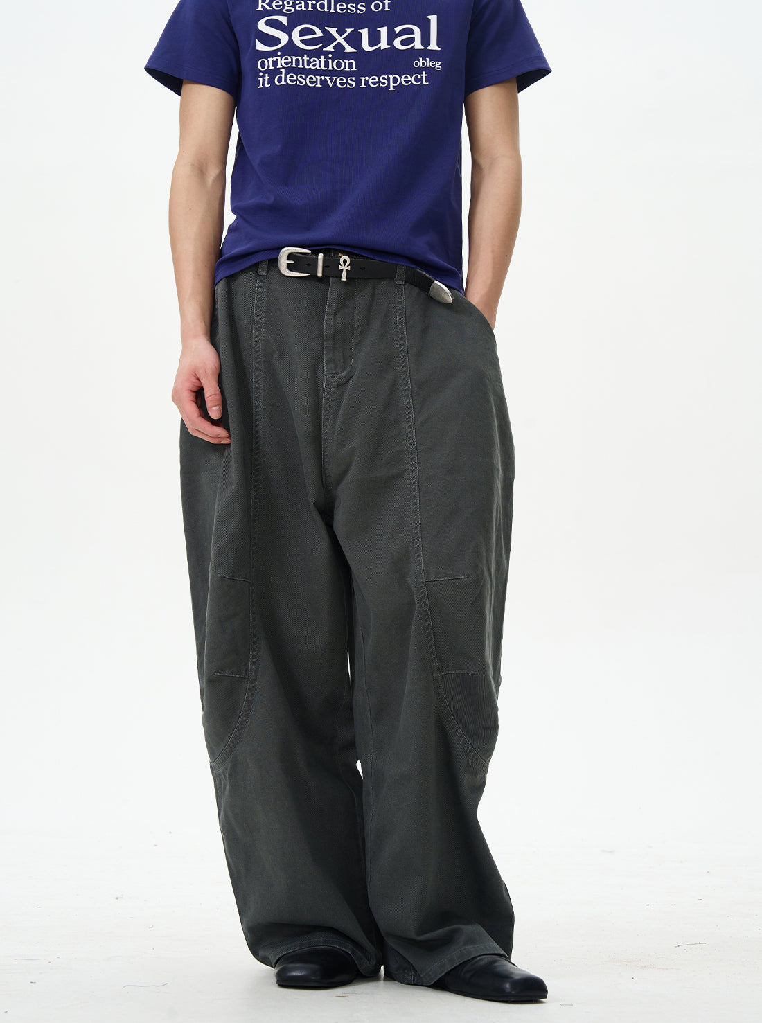 Black Baggy Oversized Skater Pants