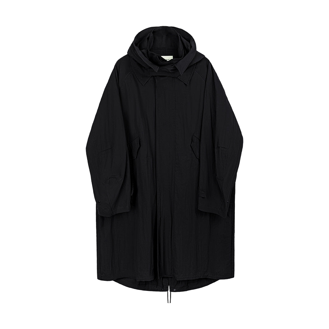 Mist Haven Oversized Hooded Coat