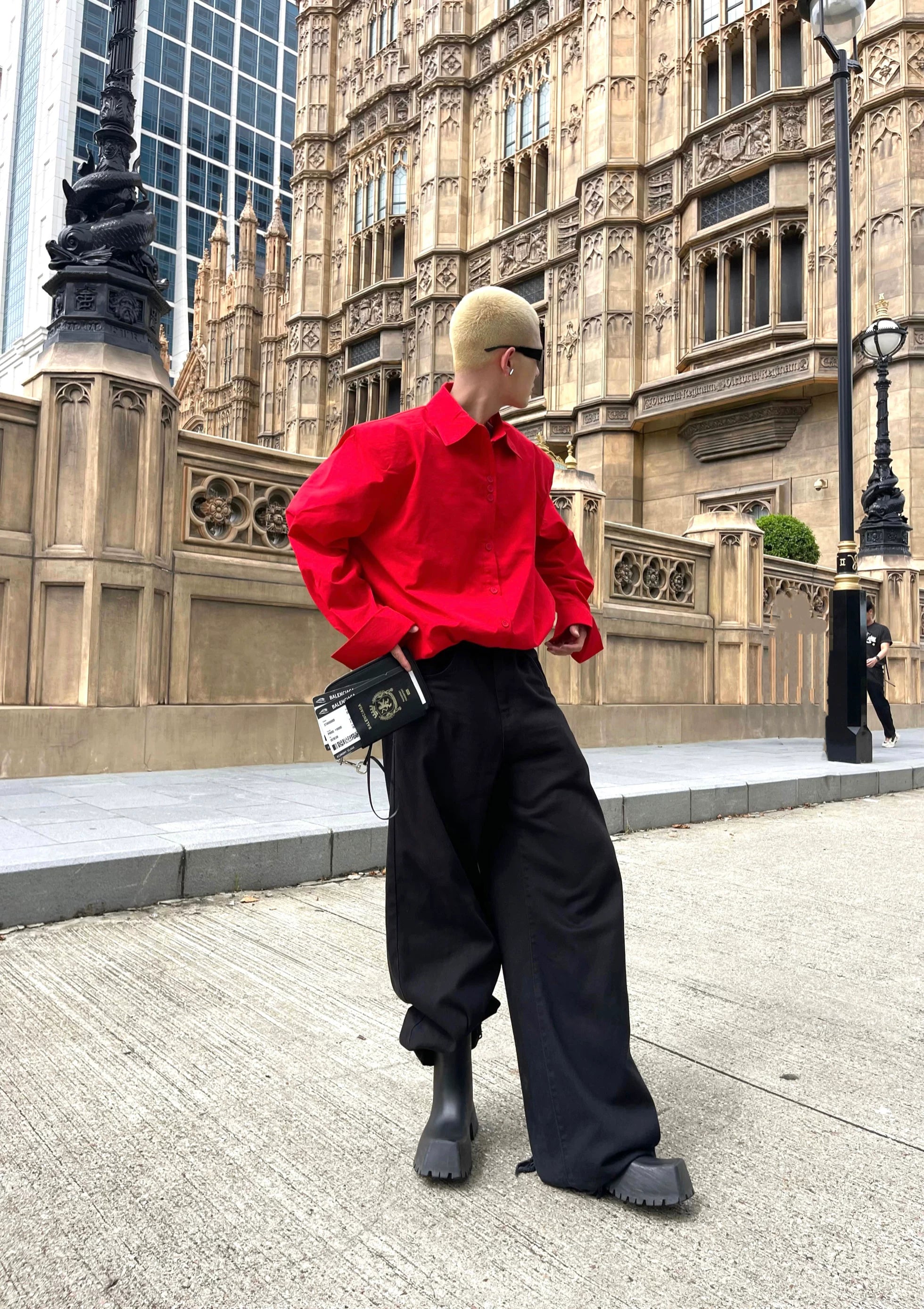 Cornice Drift Oversized Poplin Shirt