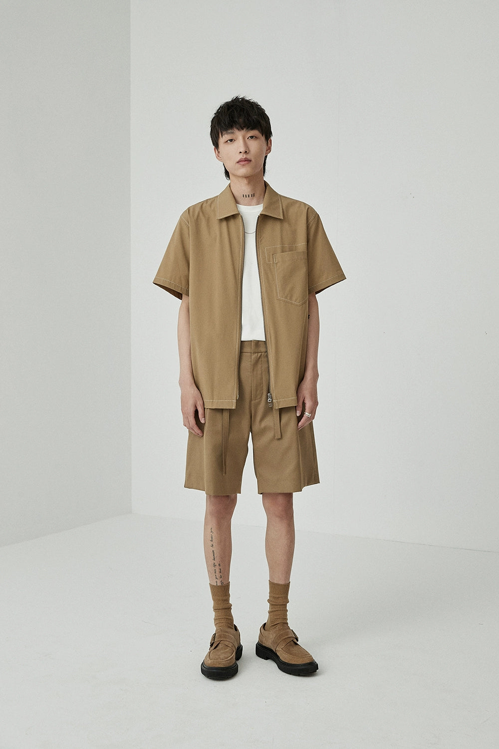 Pantalones cortos de un solo plato