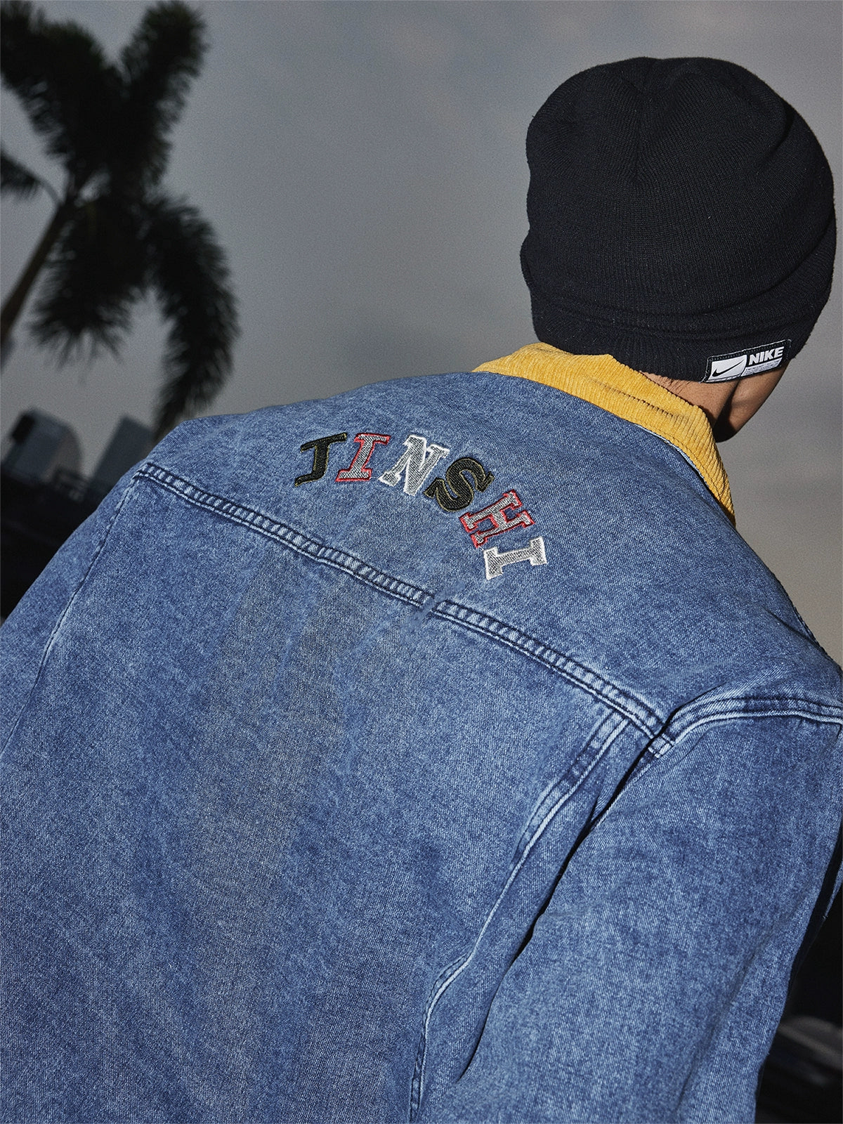 Coastal Route Patchwork Denim Jacket