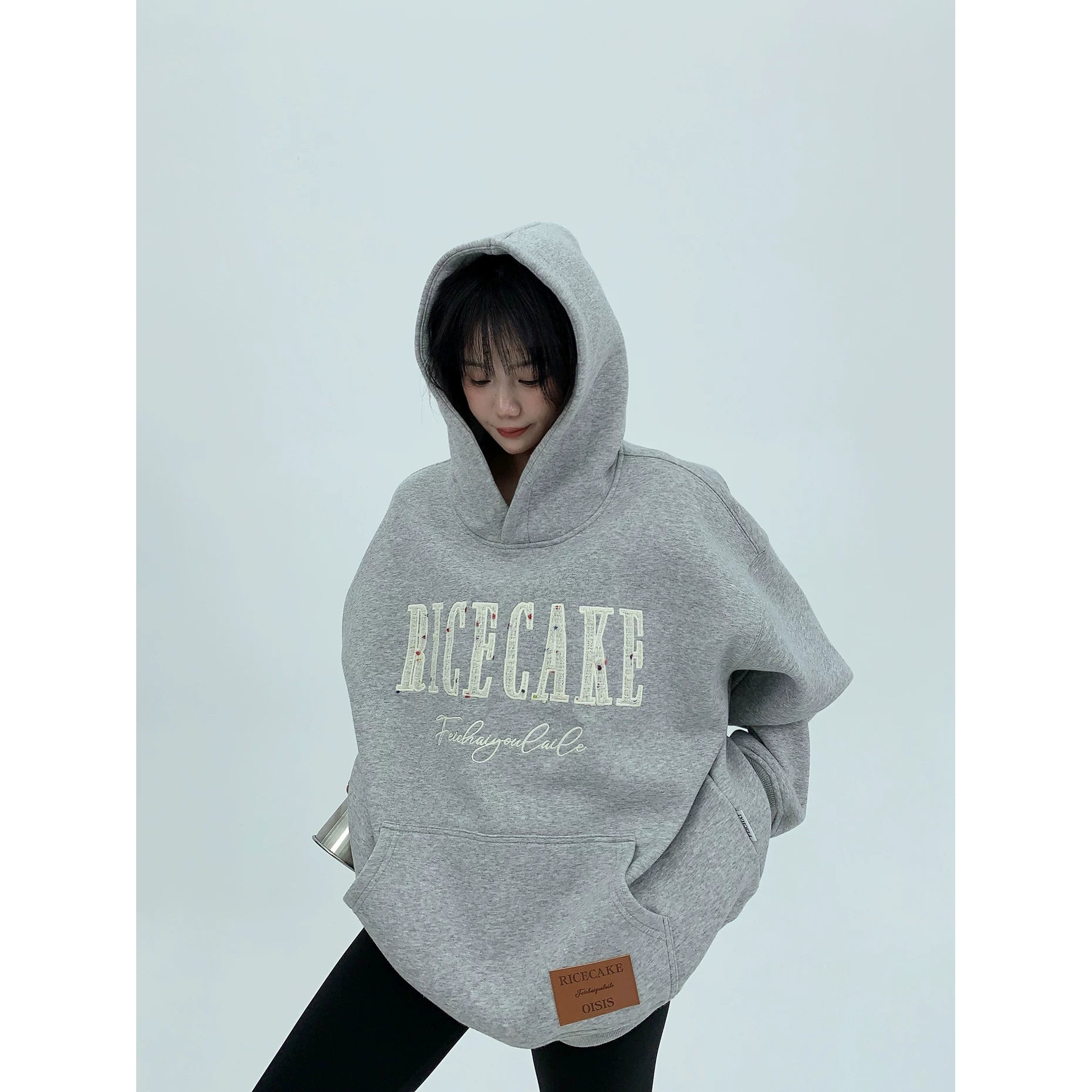 Oversize Bubble Logo Hoodie