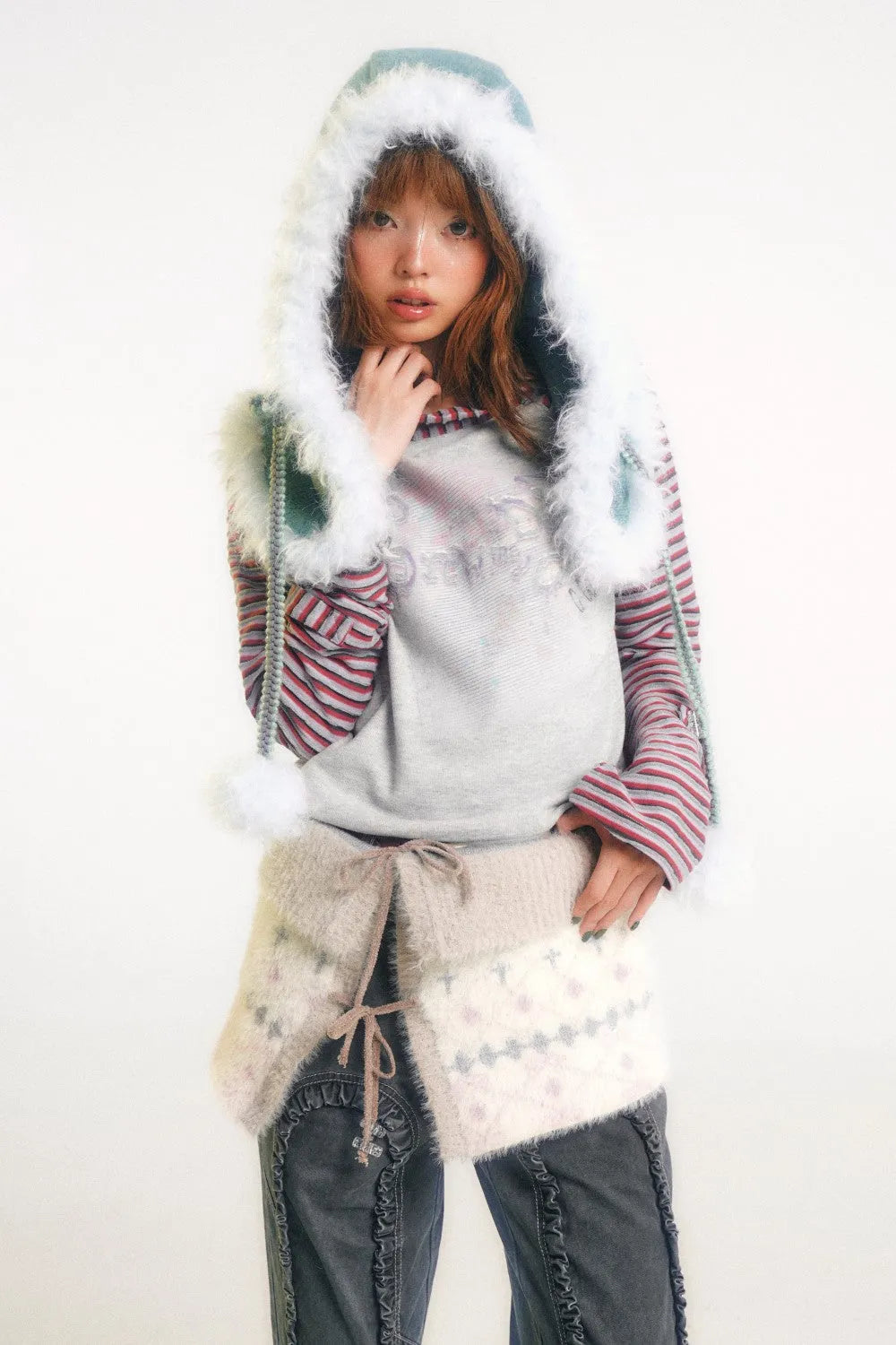Fur Trim Winter Hat