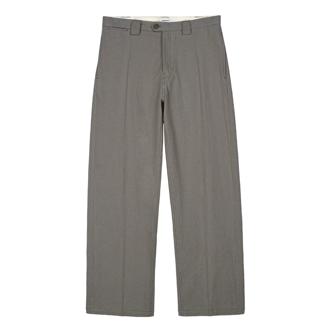 Pleated Chino Trousers