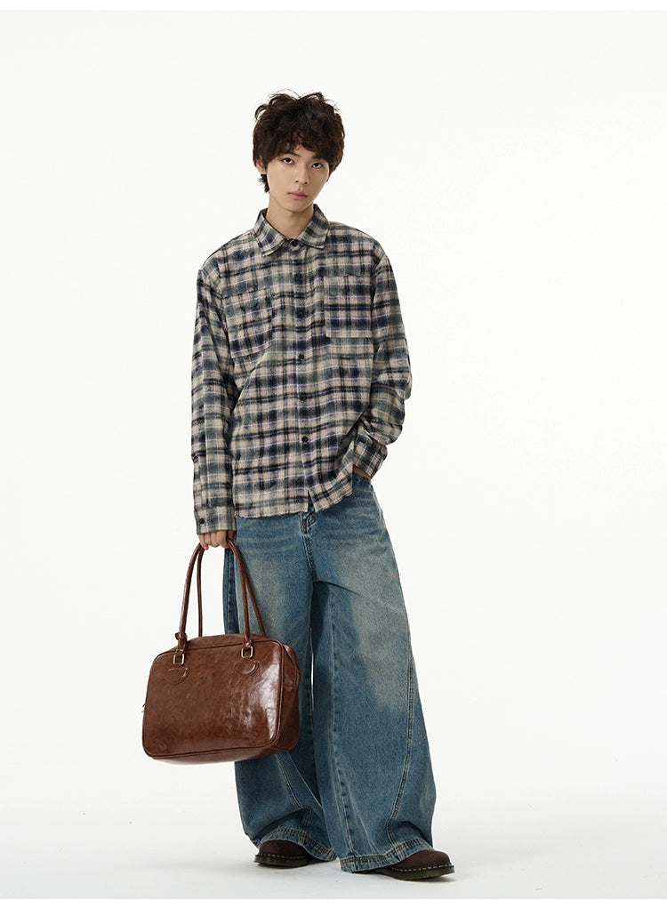 Ultra Wide-Leg Balloon Jeans