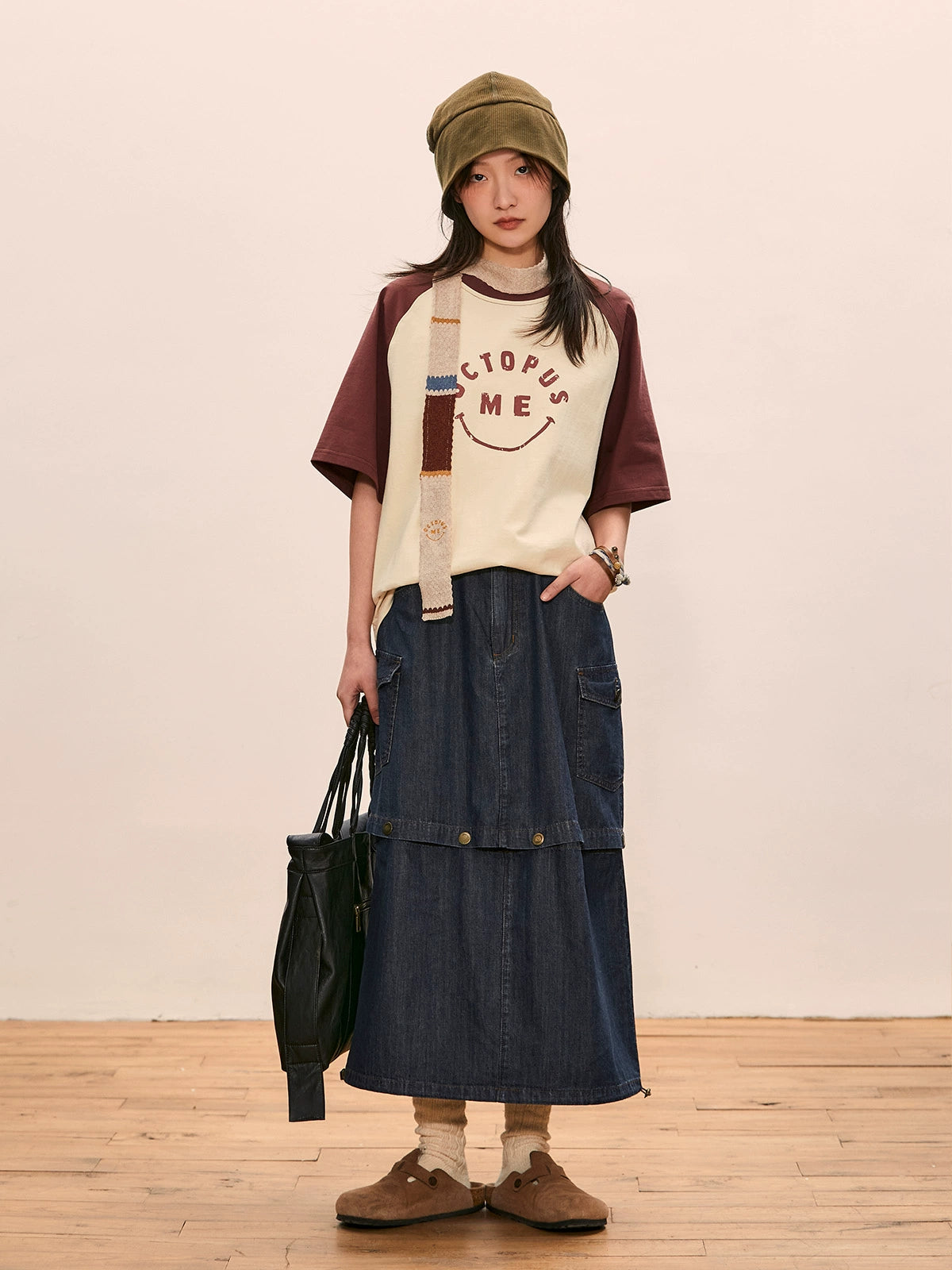 Octopusme Raglan Tee