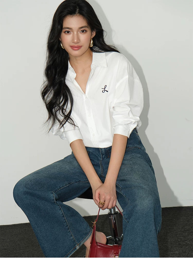 Relaxed Drift Oversized Button Shirt