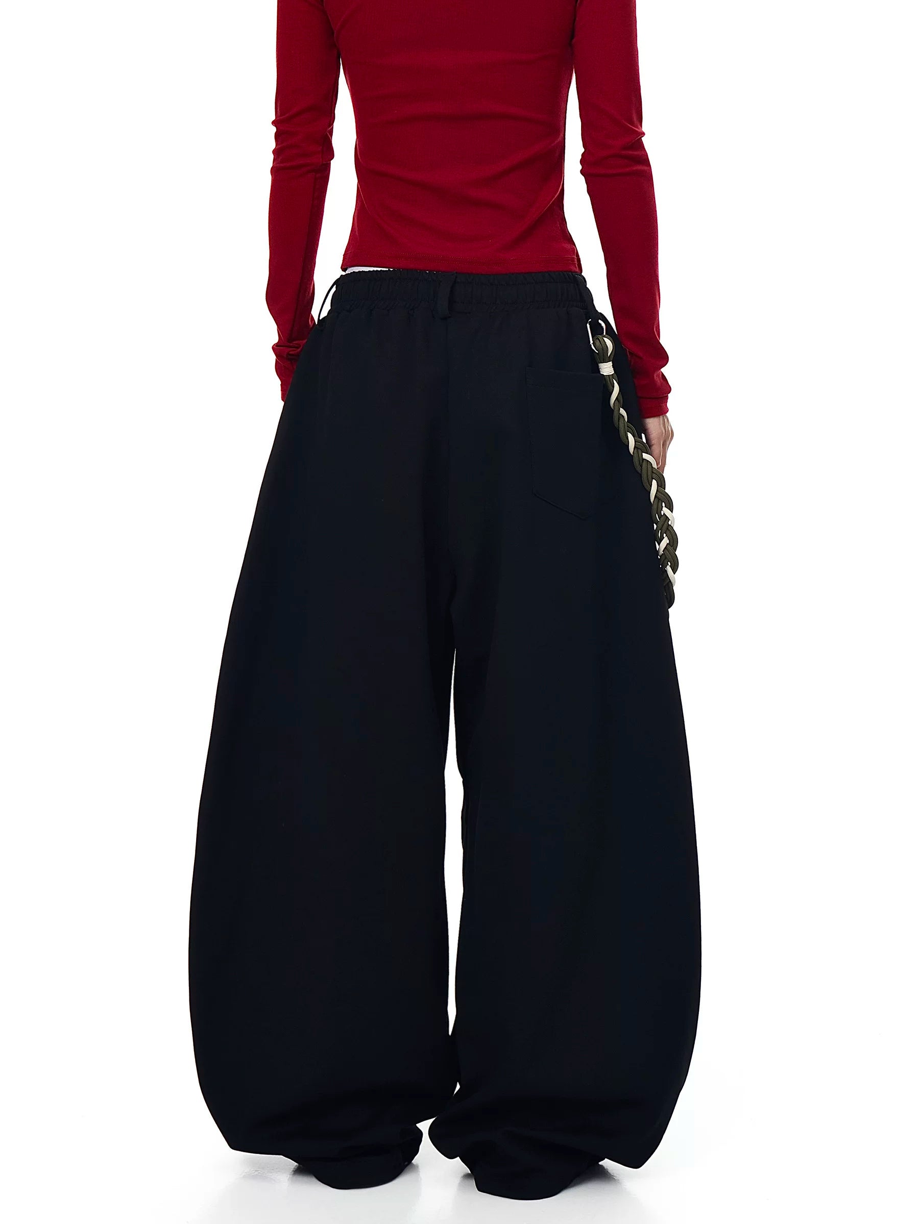 Braided Relay Fleece Track Pants