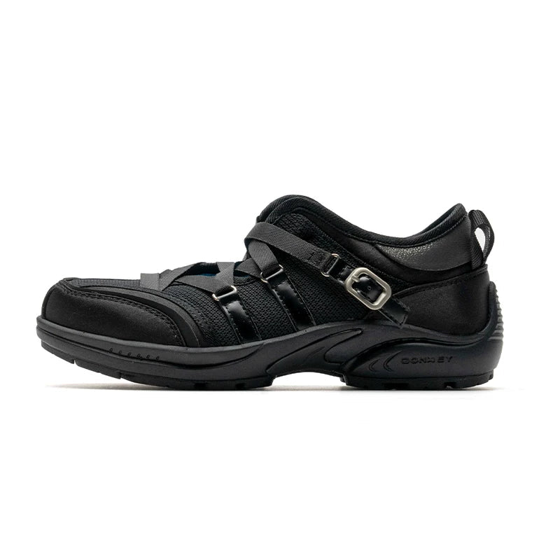 CrossWeave Lace Strap Sneakers