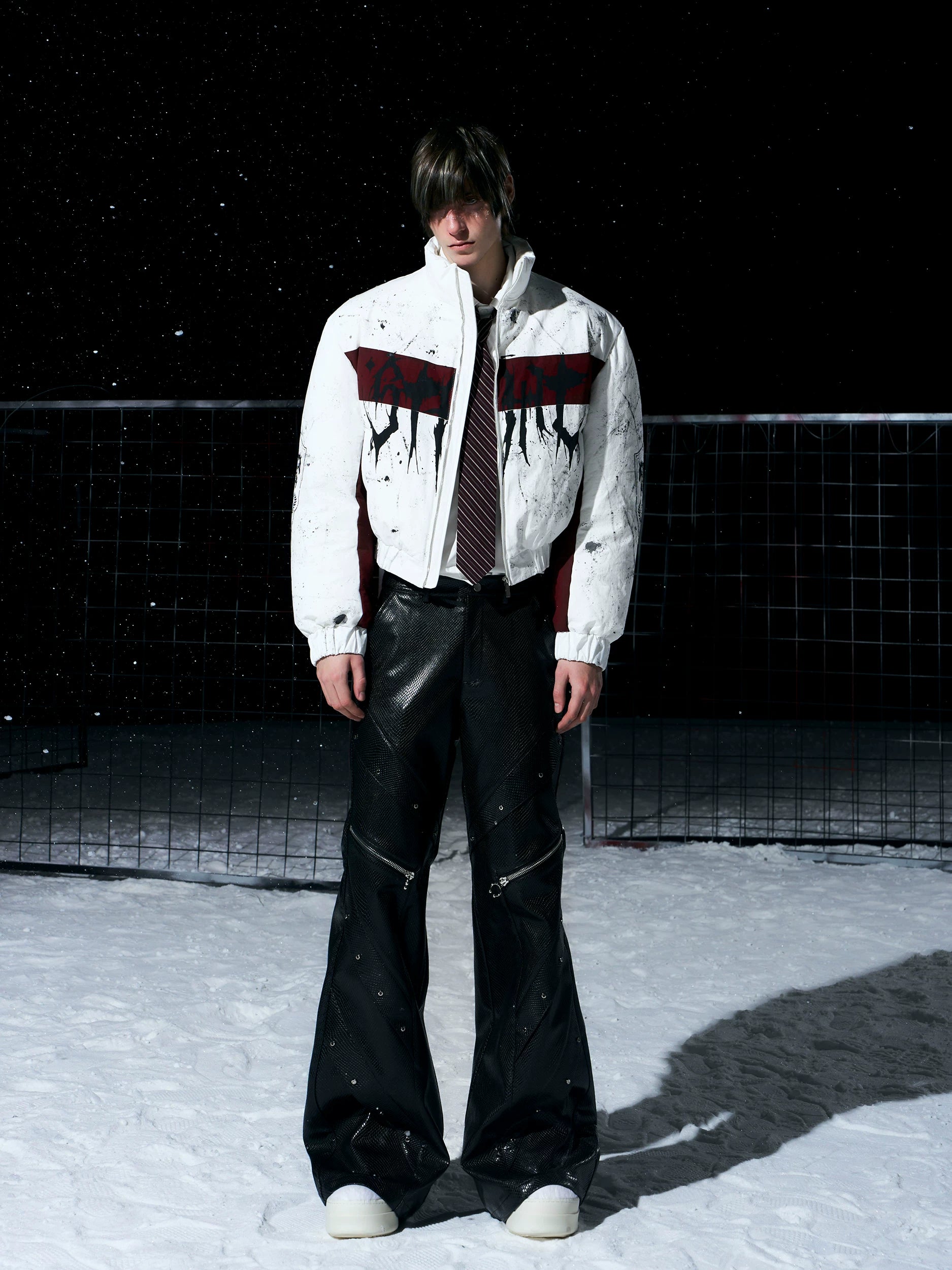 Cavalry Graffiti Puffer Jacket