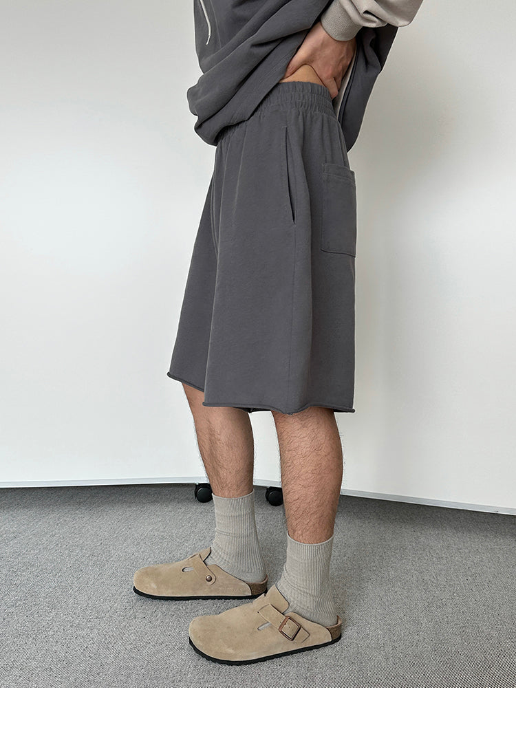 Oversized Relaxed T-Shirt and Shorts Setup