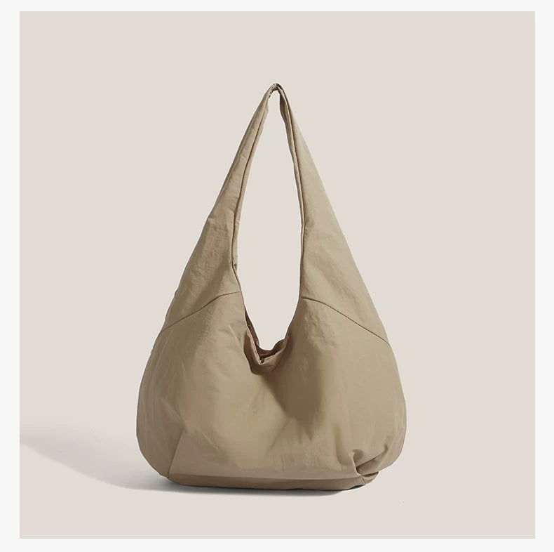Oat Cloud Slouch Hobo Tote