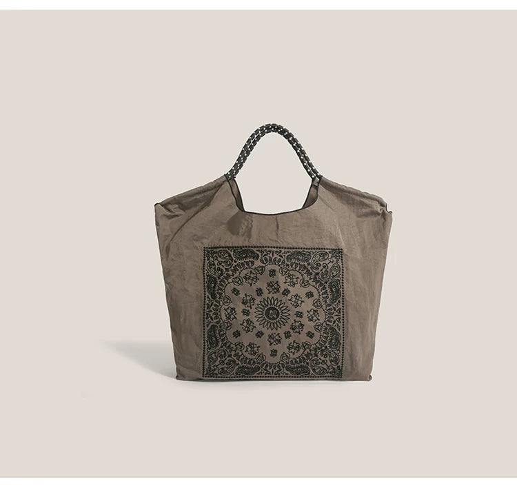 Bandana Bloom Market Tote