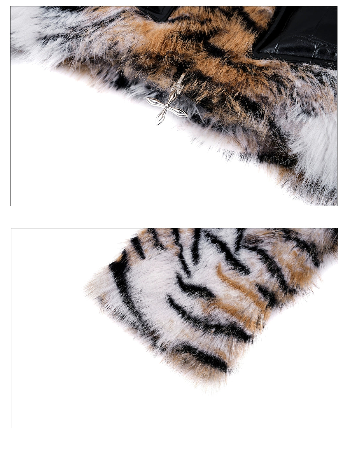 Cyber Striped Tiger Armor Jacket