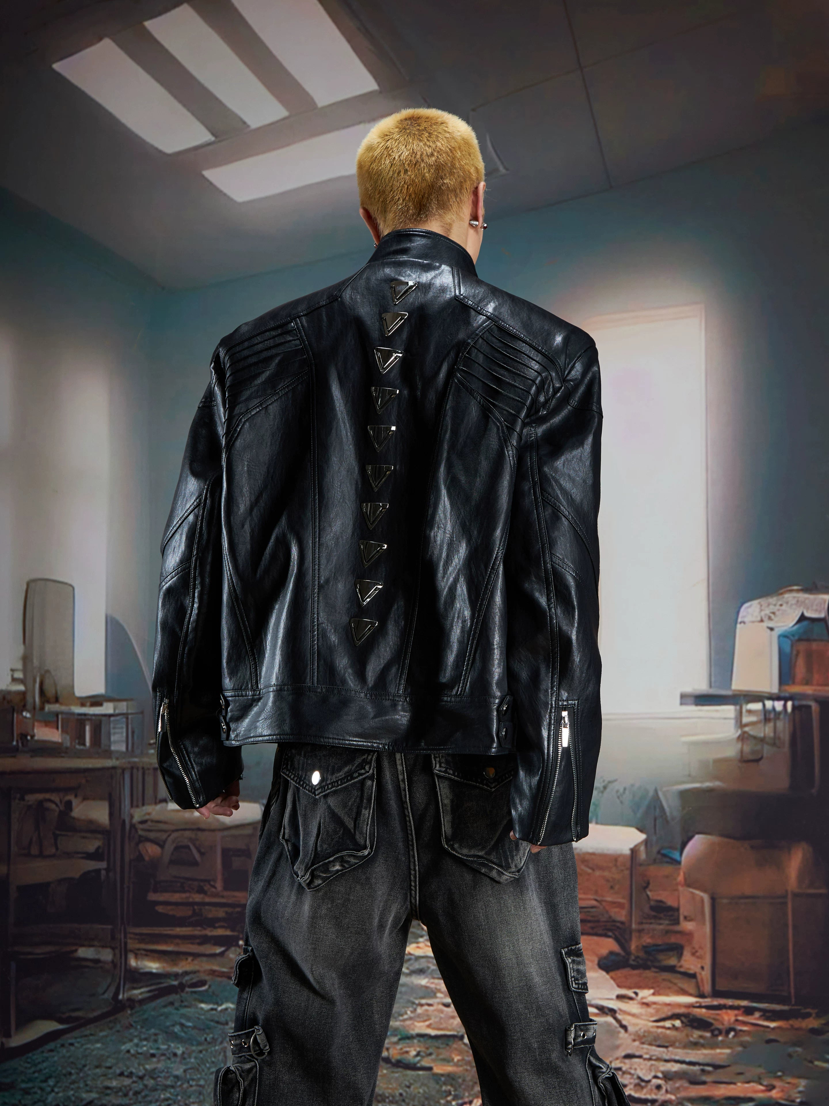Nebula Spire Moto Jacket