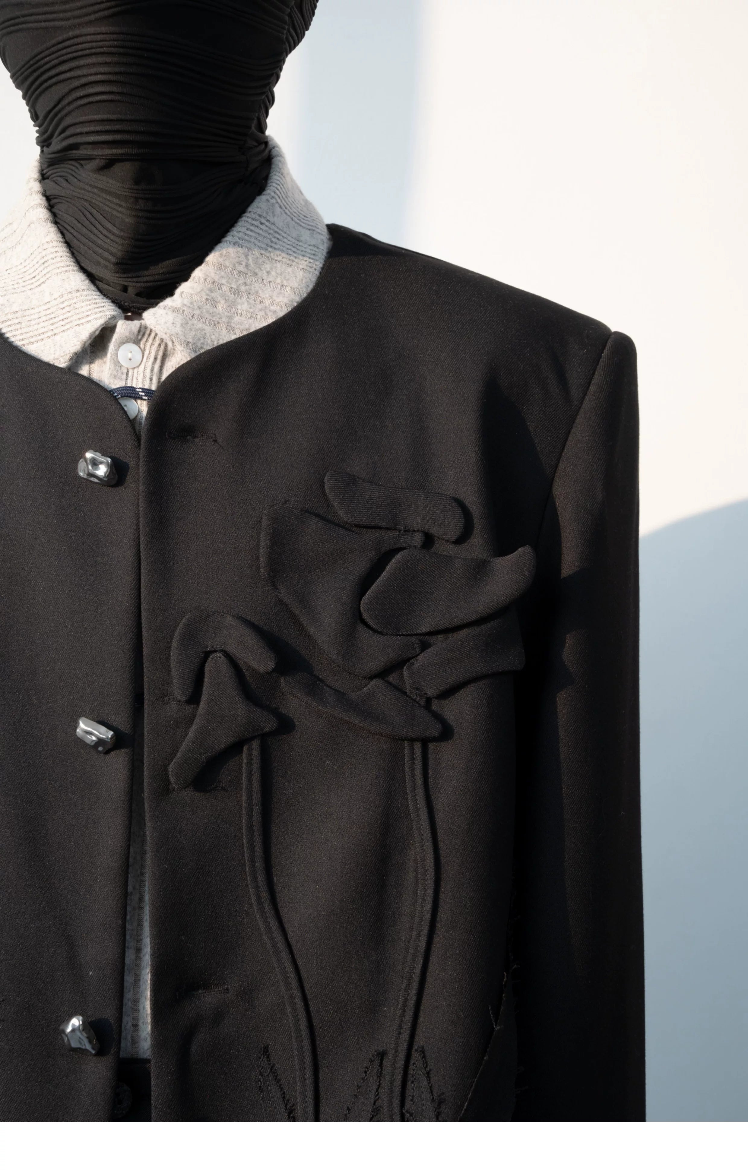 Shadow Bloom Relief Coat