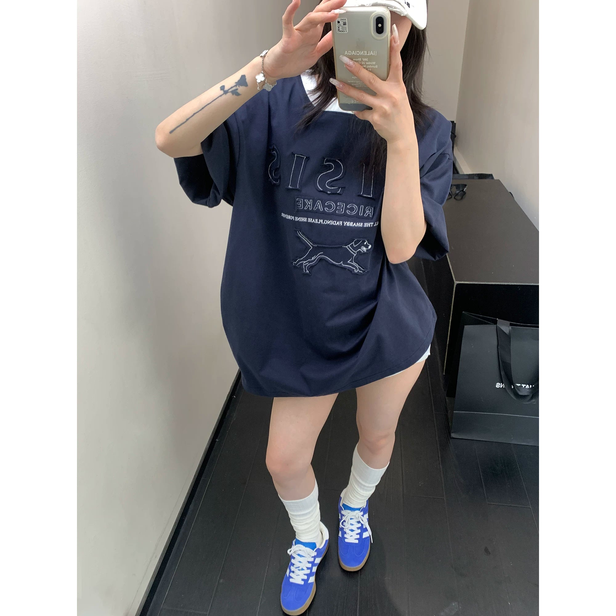 Midnight Hound Emboss Tee