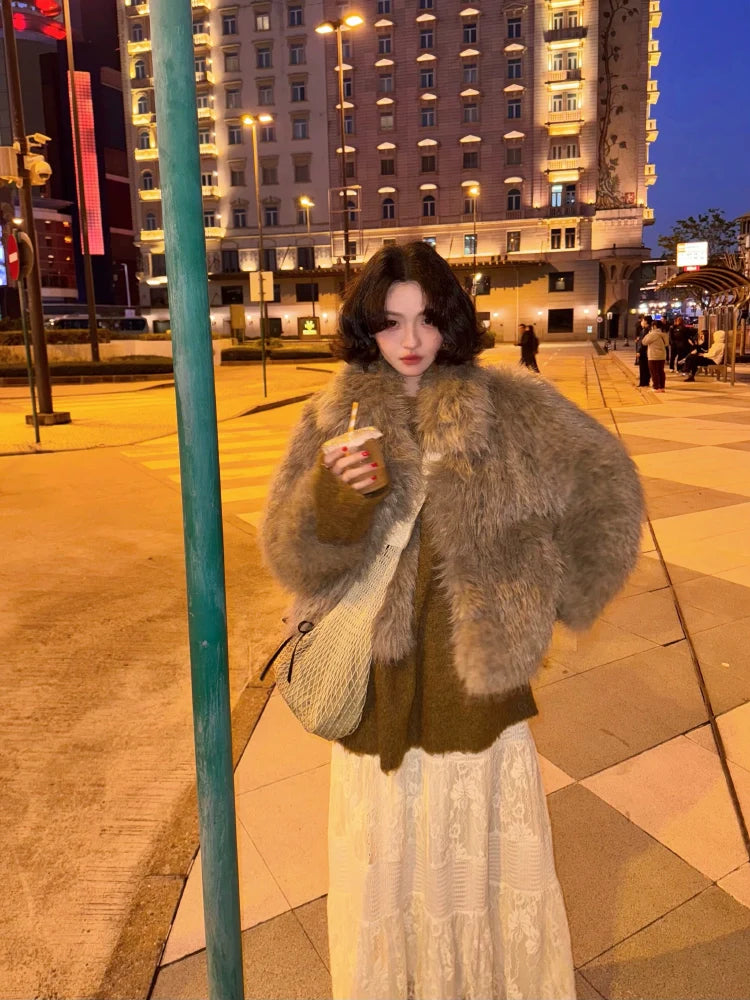 Ivory Floral Lace Maxi Skirt