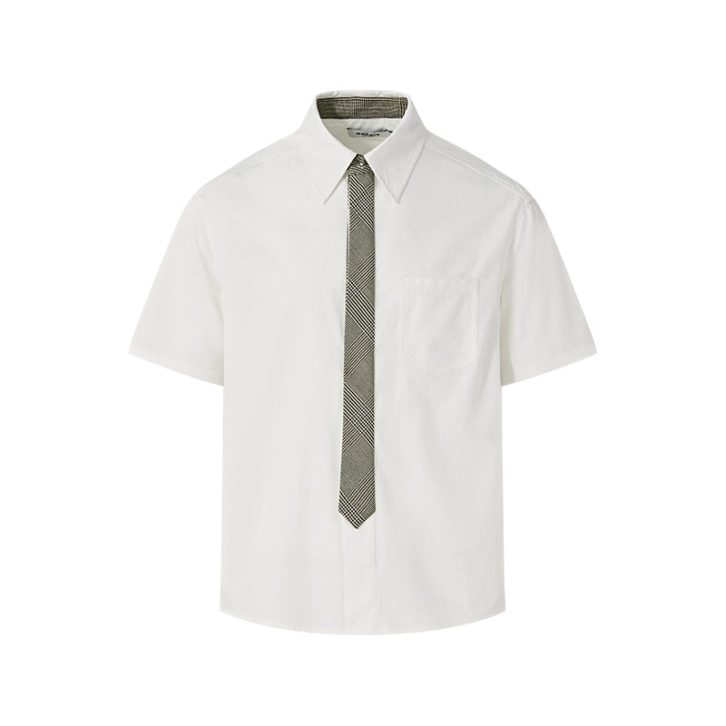 Preppy Short Sleeve Shirt