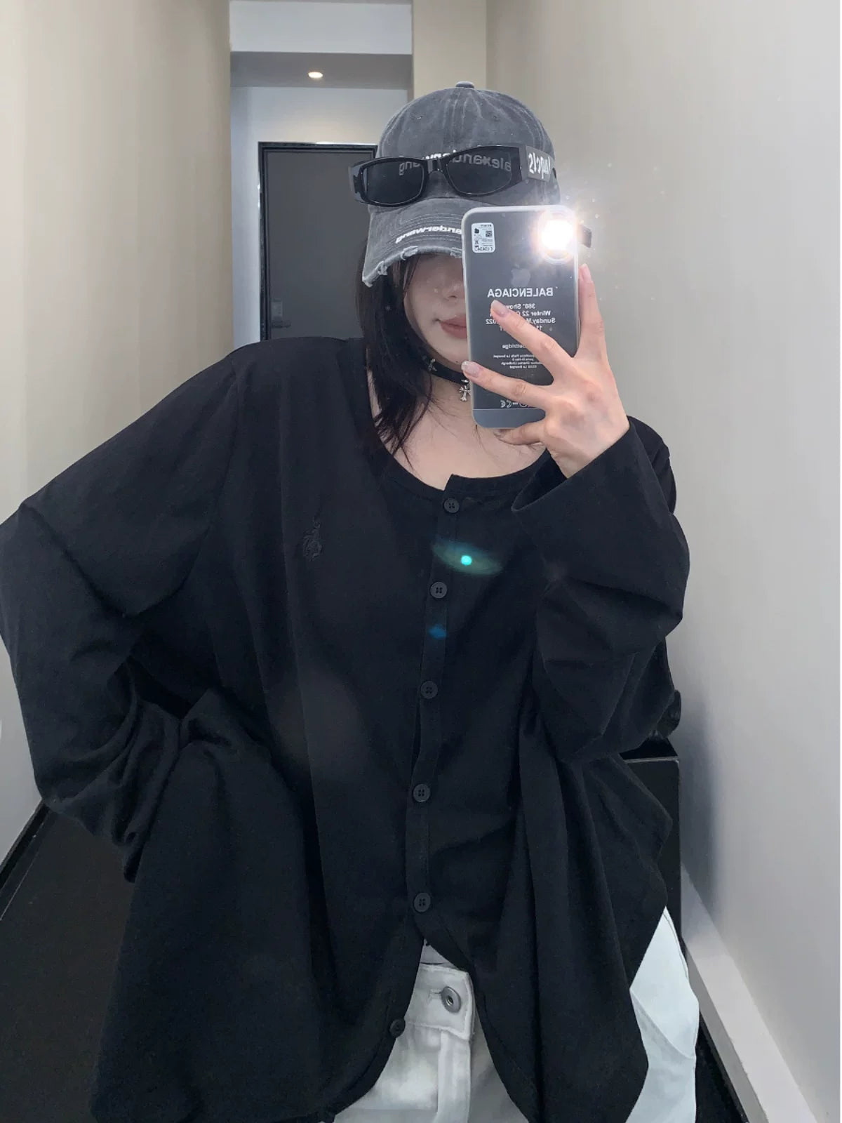 Cloud Rider Button Cardigan