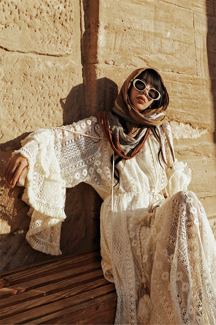 Desert Boho Multicolor Wrap Scarf