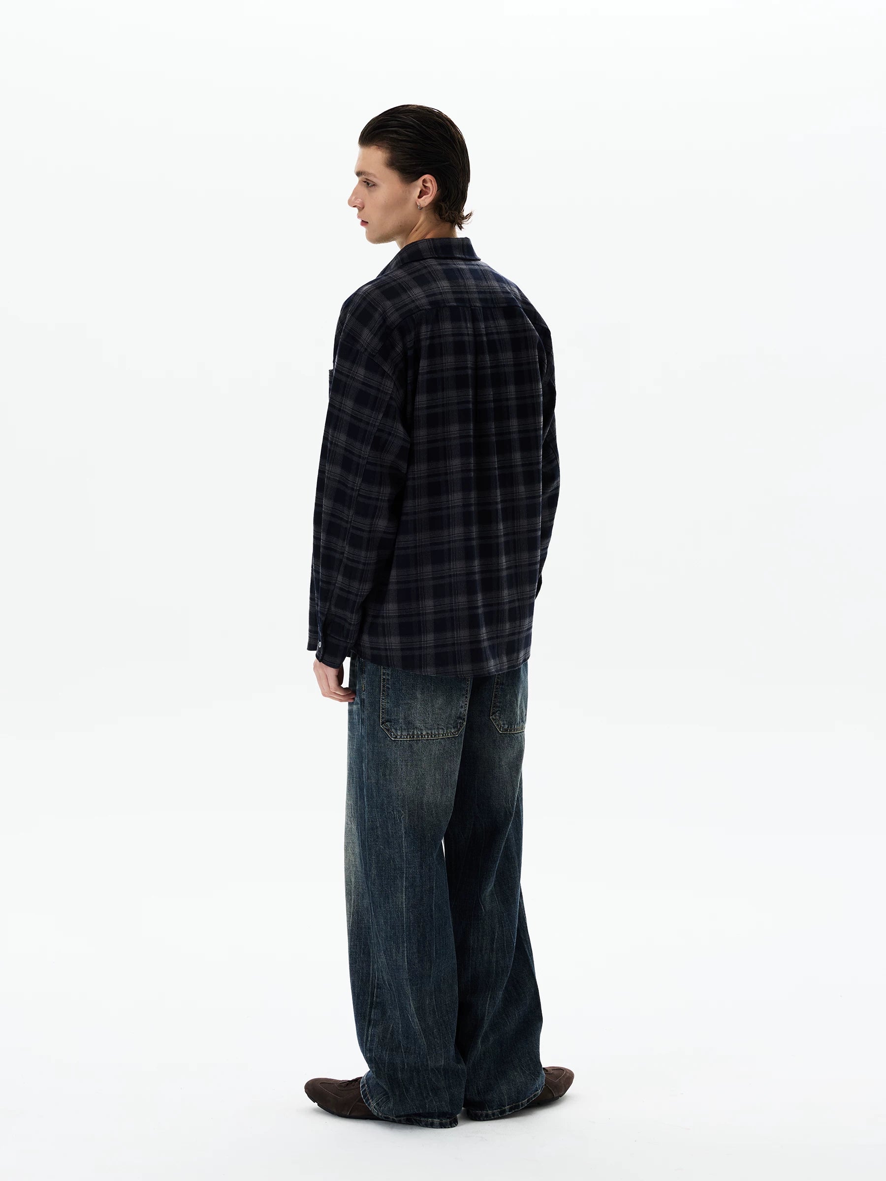 Shadowline Plaid Overshirt