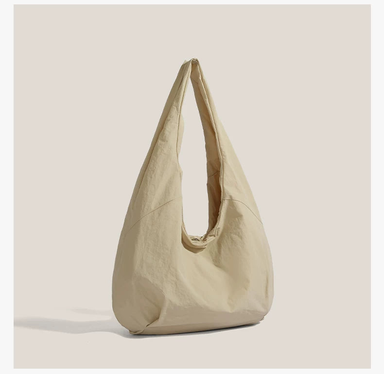Oat Cloud Slouch Hobo Tote