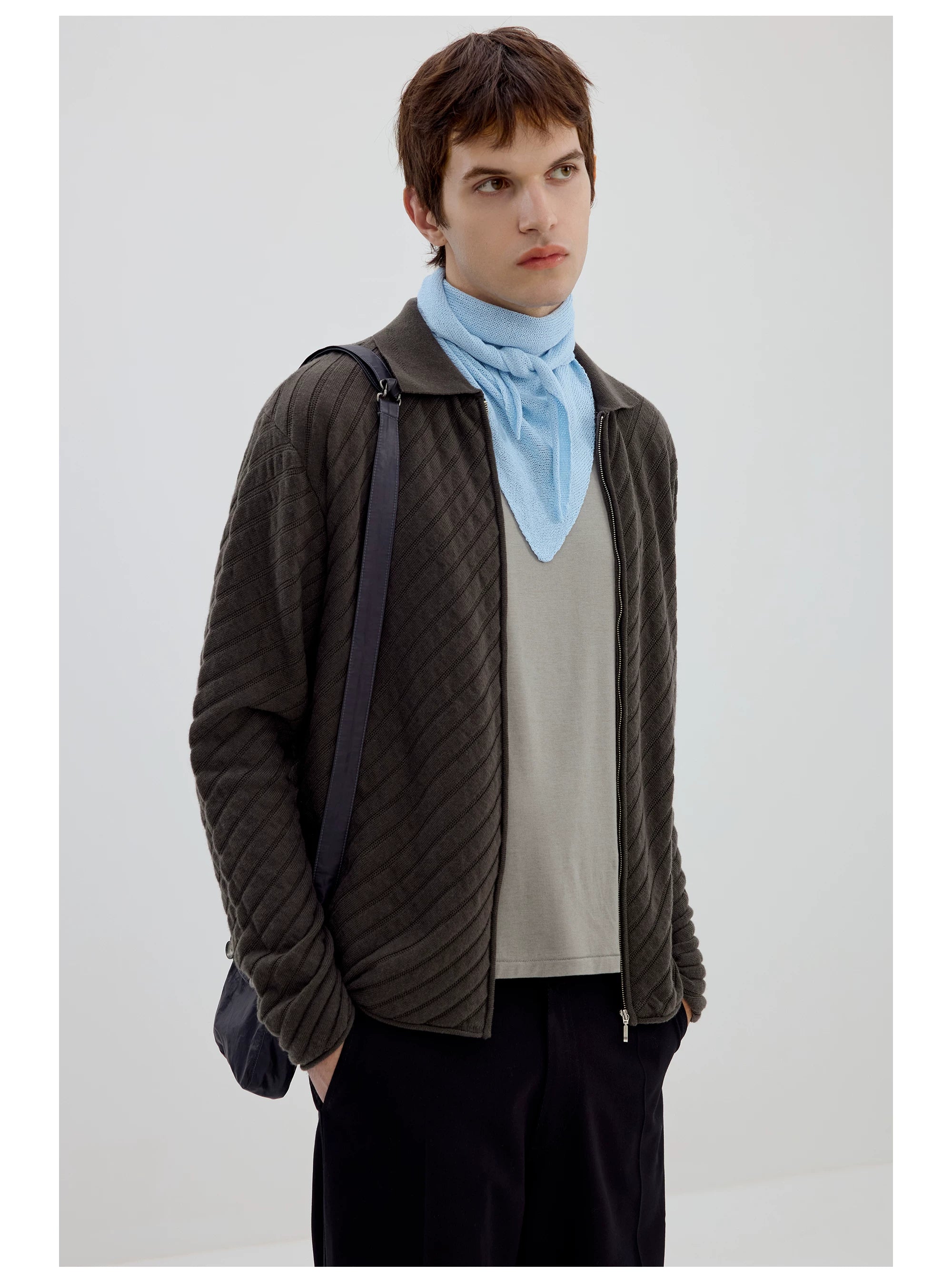 Quilted Zip-Up Jacket