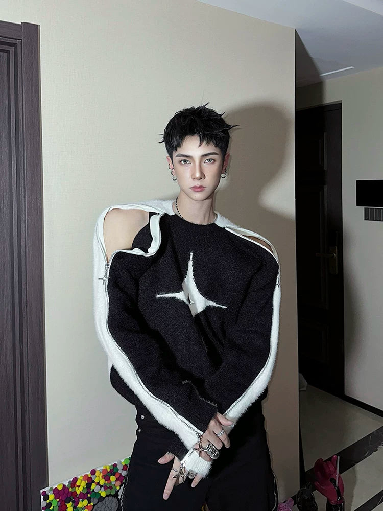 Nova Rift Asym Zip-Star Sweater