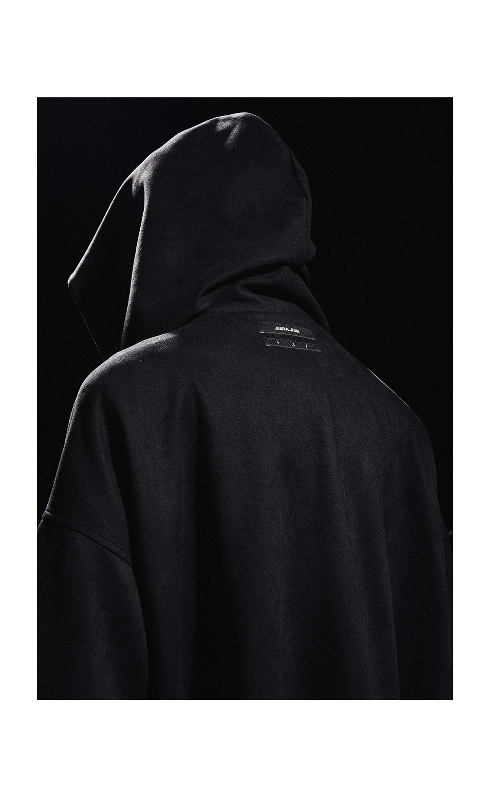 Sculpted Sleeve Funnel Neck Jacket