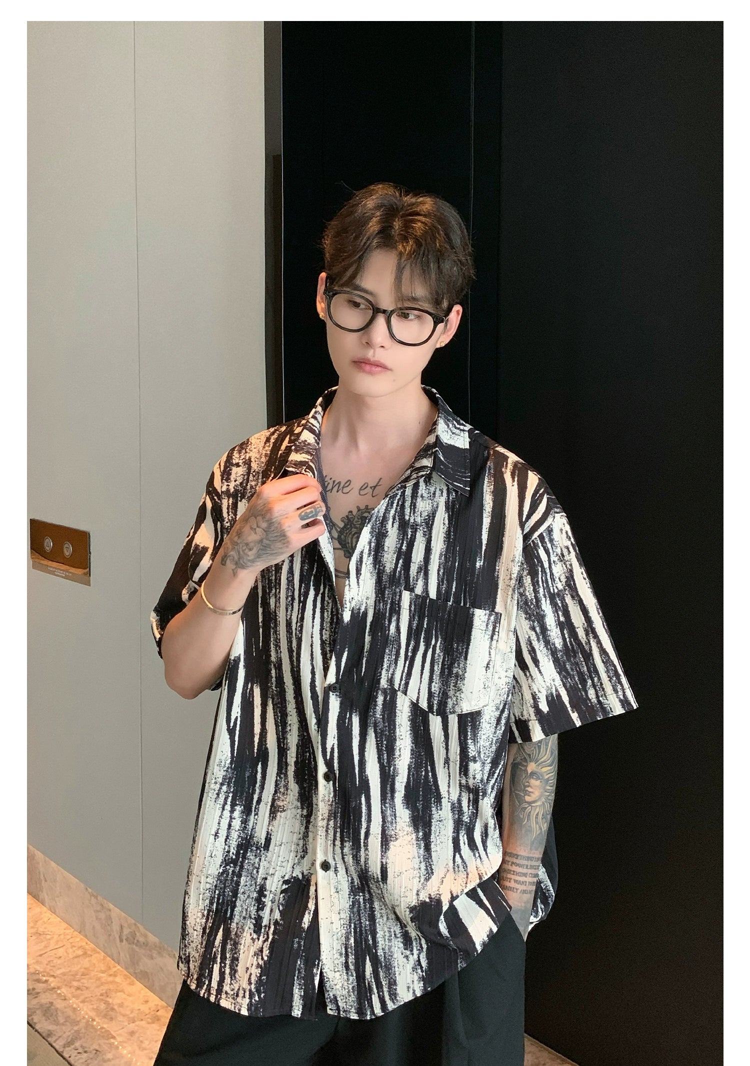 Abstract Brush Stroke Shirt