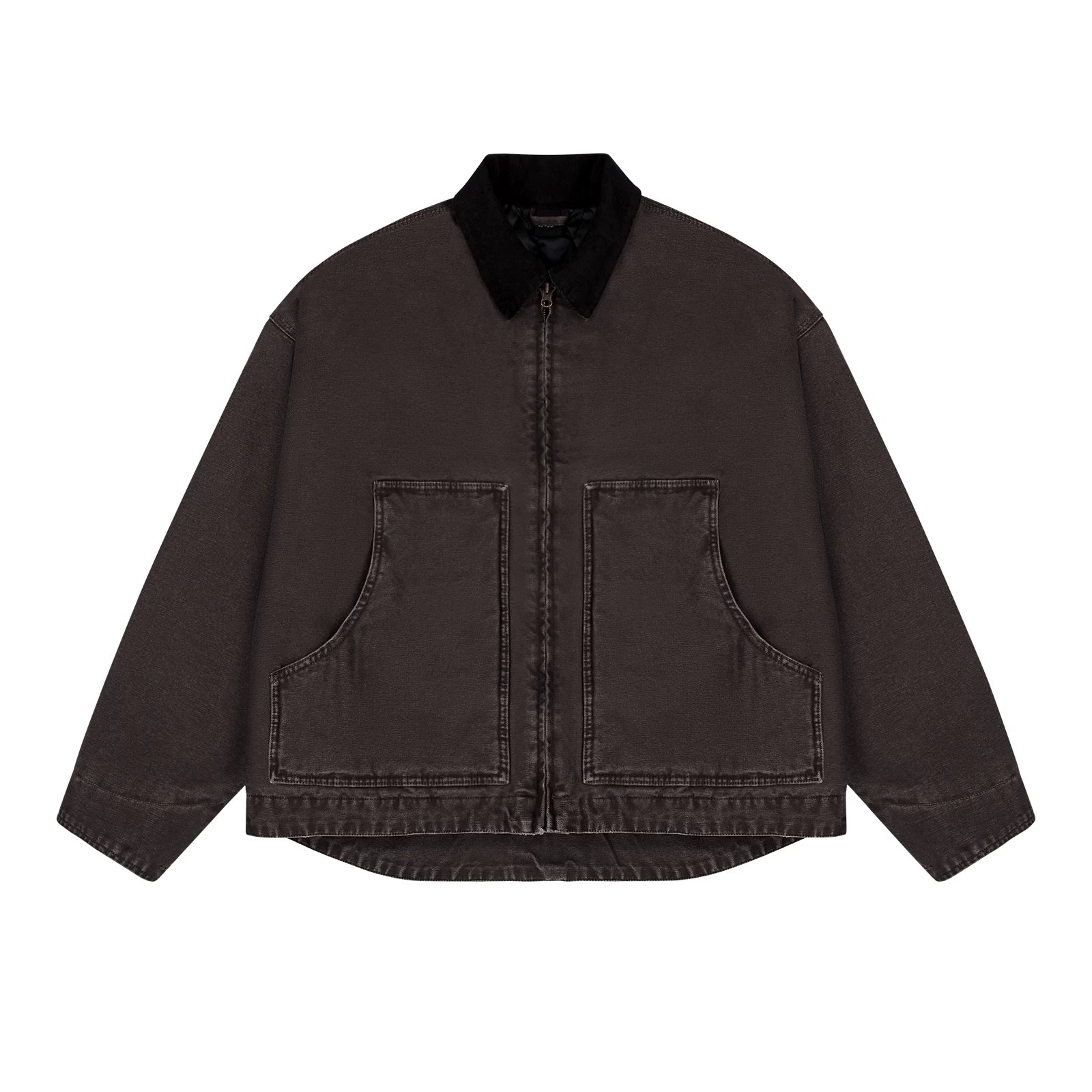 Two-Tone Quarry Collar Work Jacket