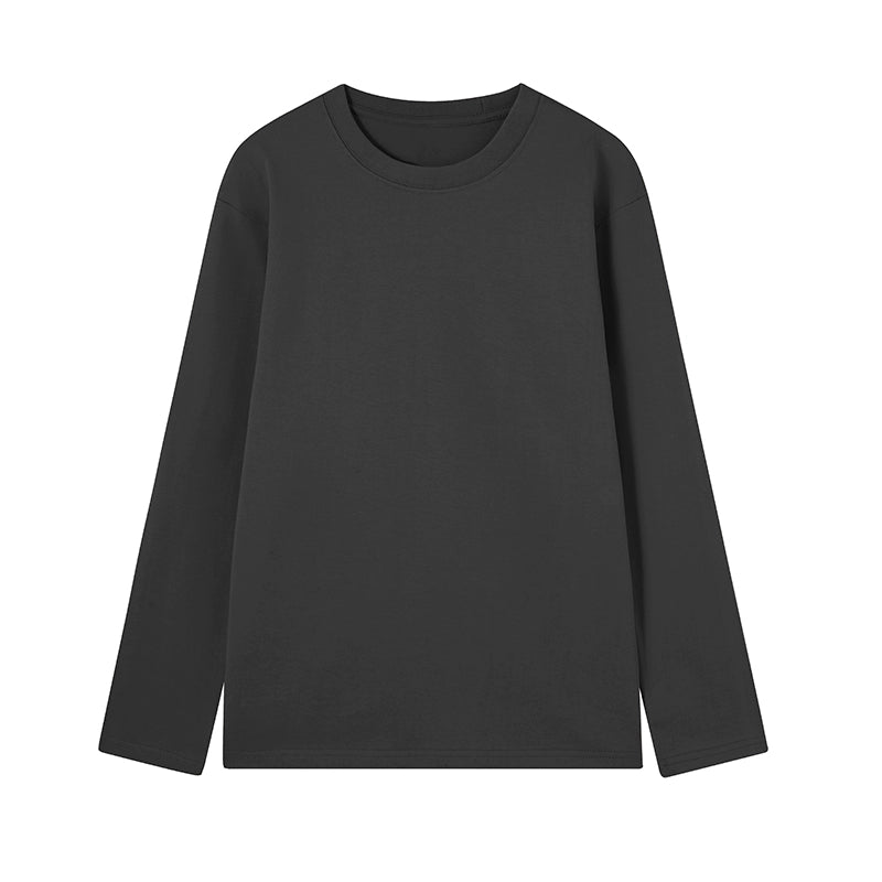 Weißes Langarm-T-Shirt