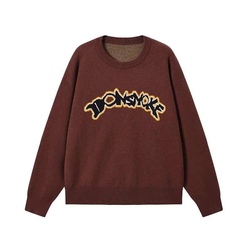 Game Font Logo Sweater - chiclara