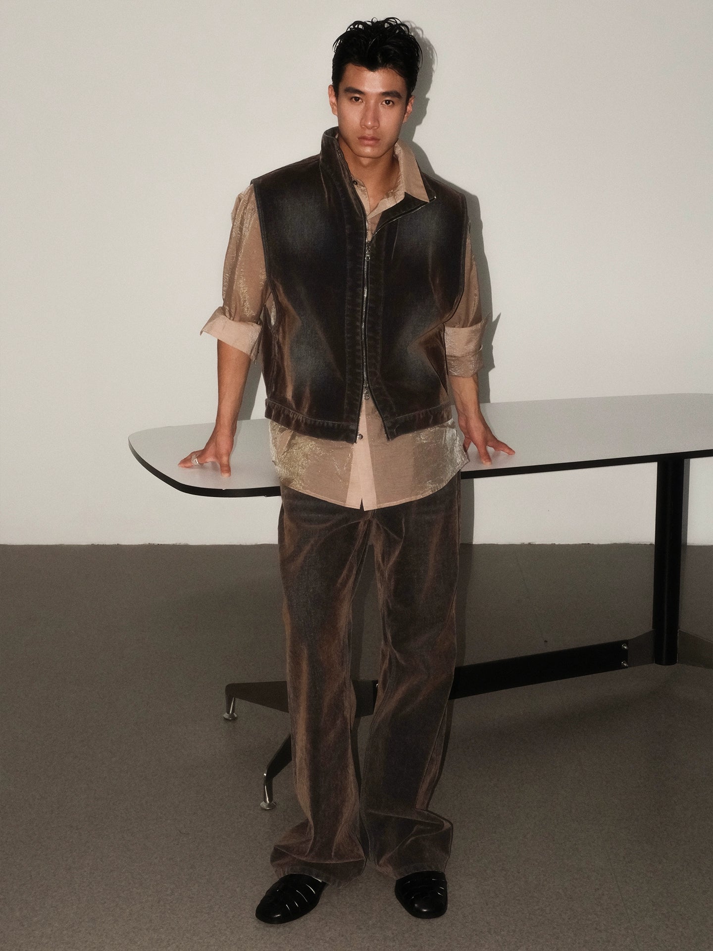 RustFade Flare Jeans