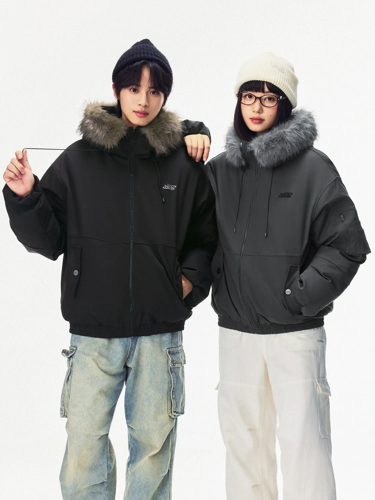 Airhaven Fur-Trim Down Jacket