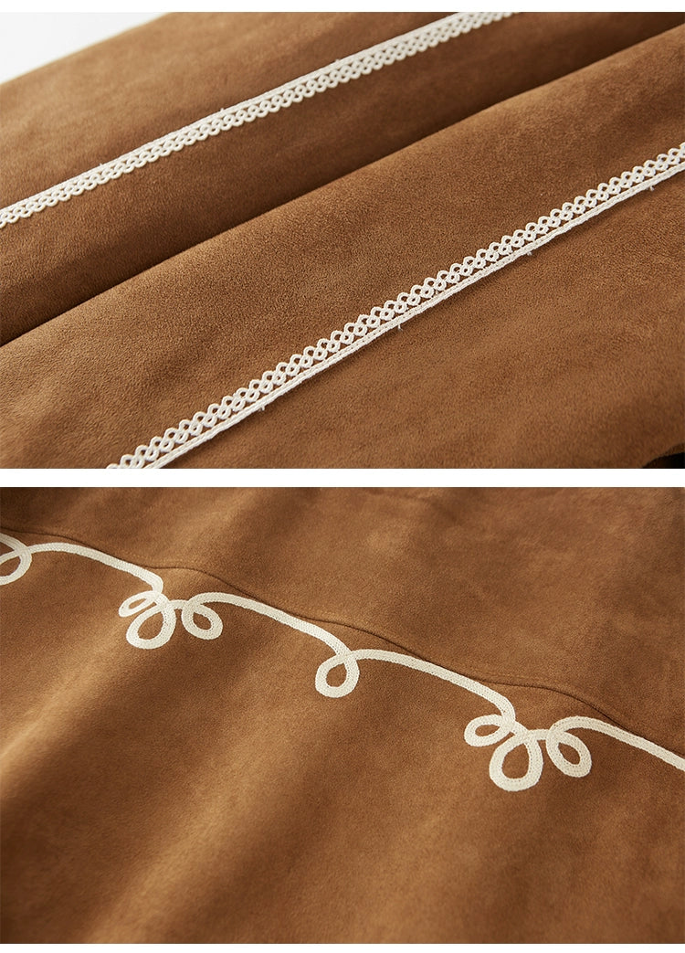 Decoración de la chaqueta con cremallera a cuadros blancos