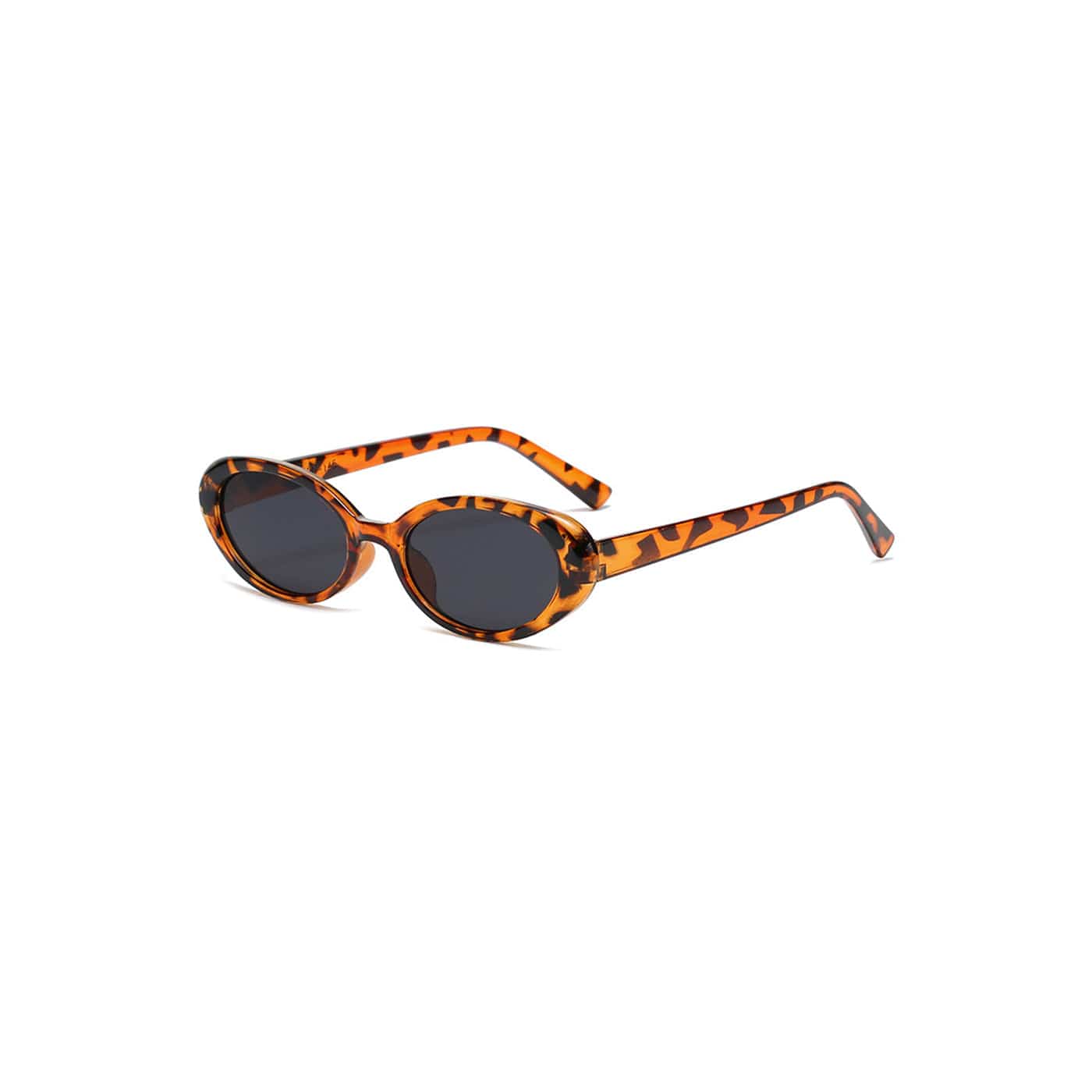 Compact Elliptical Frame Sunglasses - view 5