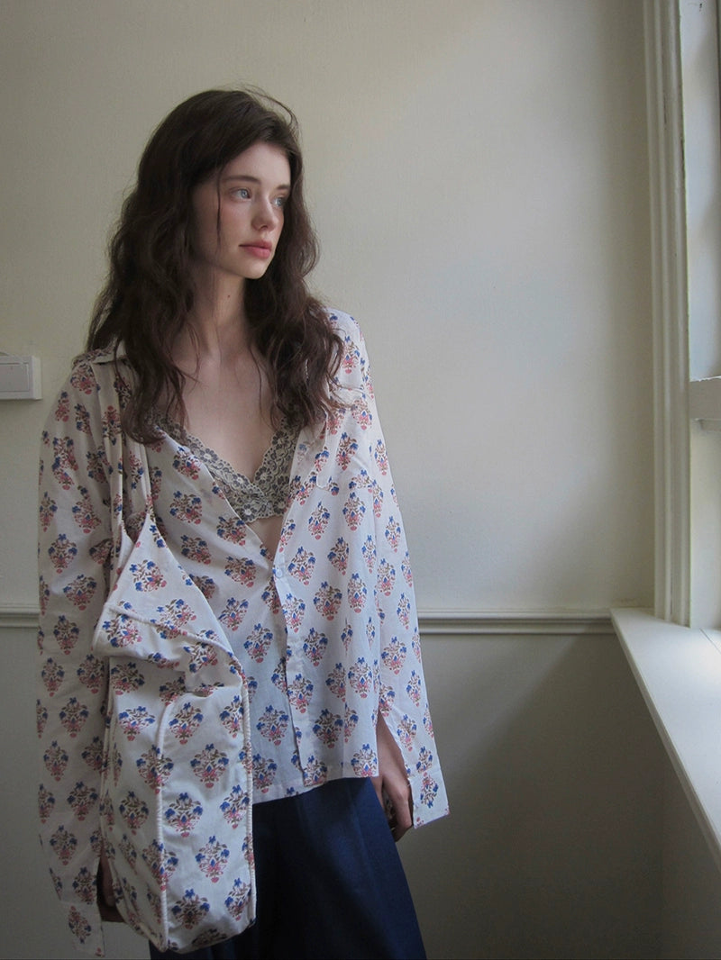 Embroidered Sheer Kimono Cardigan