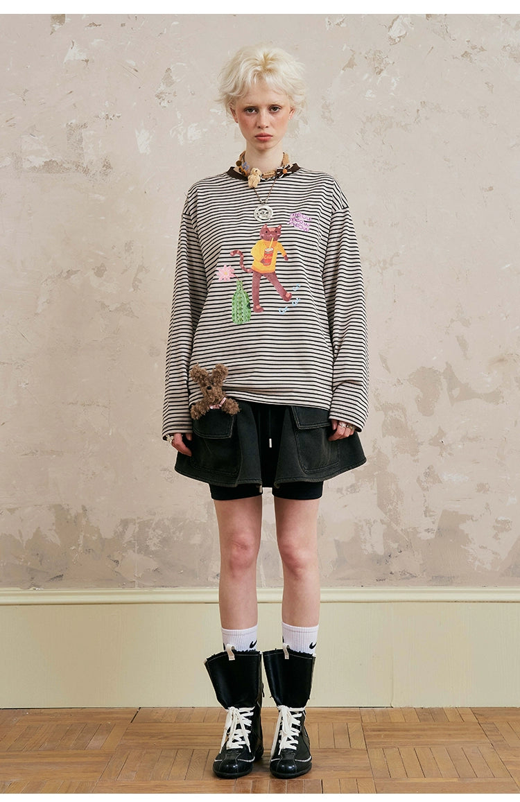 Dreamer Graphic Sweatshirt & Ruffle Skirt Set