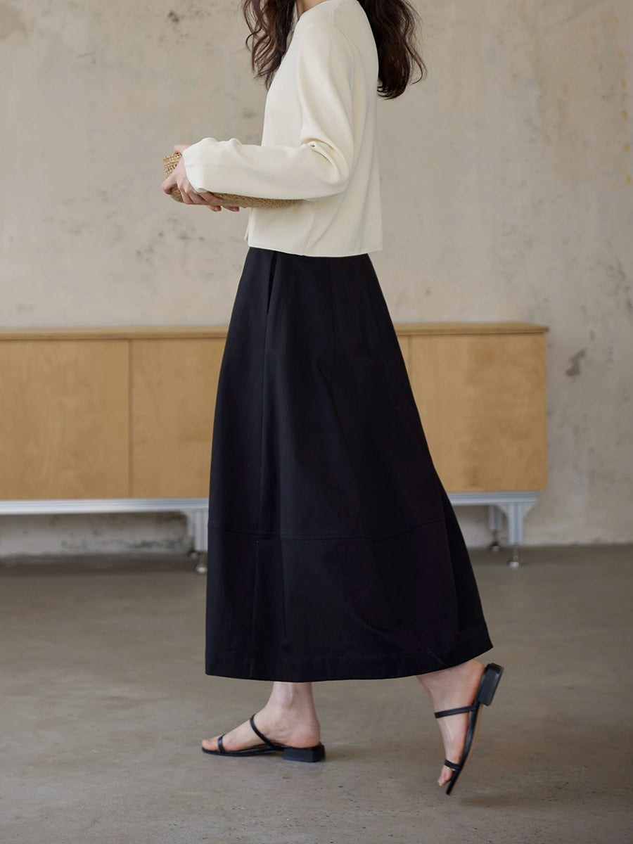 High Waist Maxi Skirt