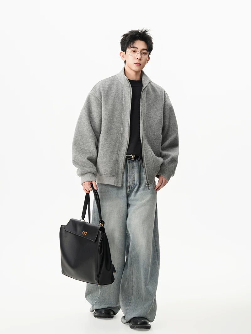Steelcloud Wool Zip Bomber
